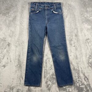 Levi's 716 Vintage Straight Leg Jeans Men's 28(26)x30(28) Orange Tab USA